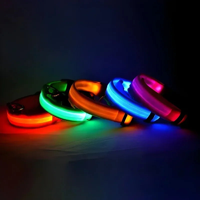 GlowBuddy™ Light-Up Dog Collar