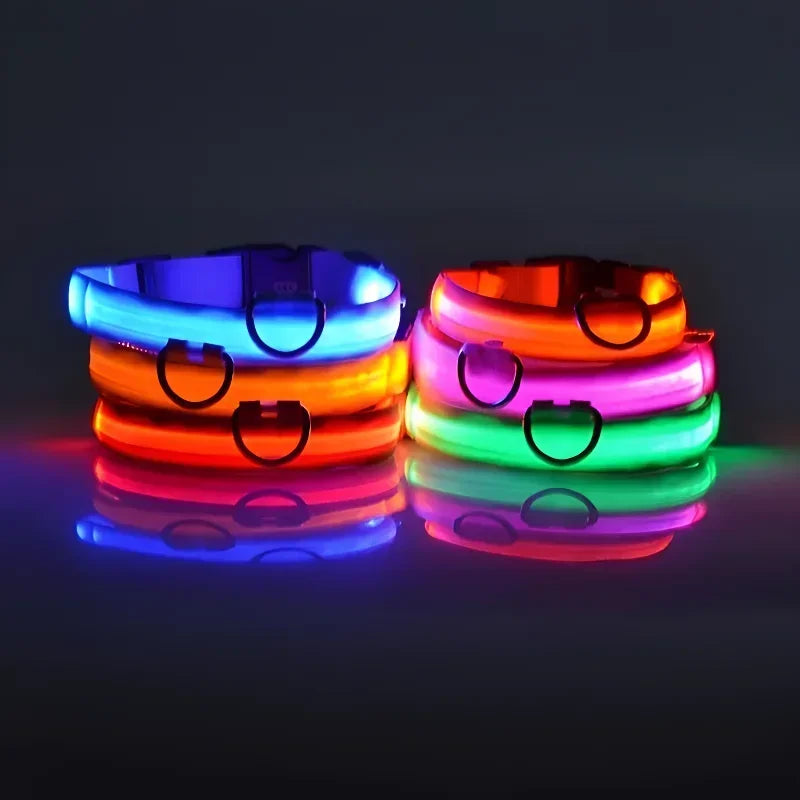 GlowBuddy™ Light-Up Dog Collar